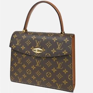 Vintage LOUIS VUITTON Logo Malesherbes Hand Bag